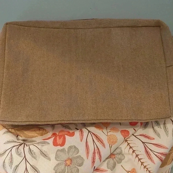 NWOT WITH LOVE FLORAL BLESSED HOBO BAG WITH ROPE HANDLES - Picture 10 of 11